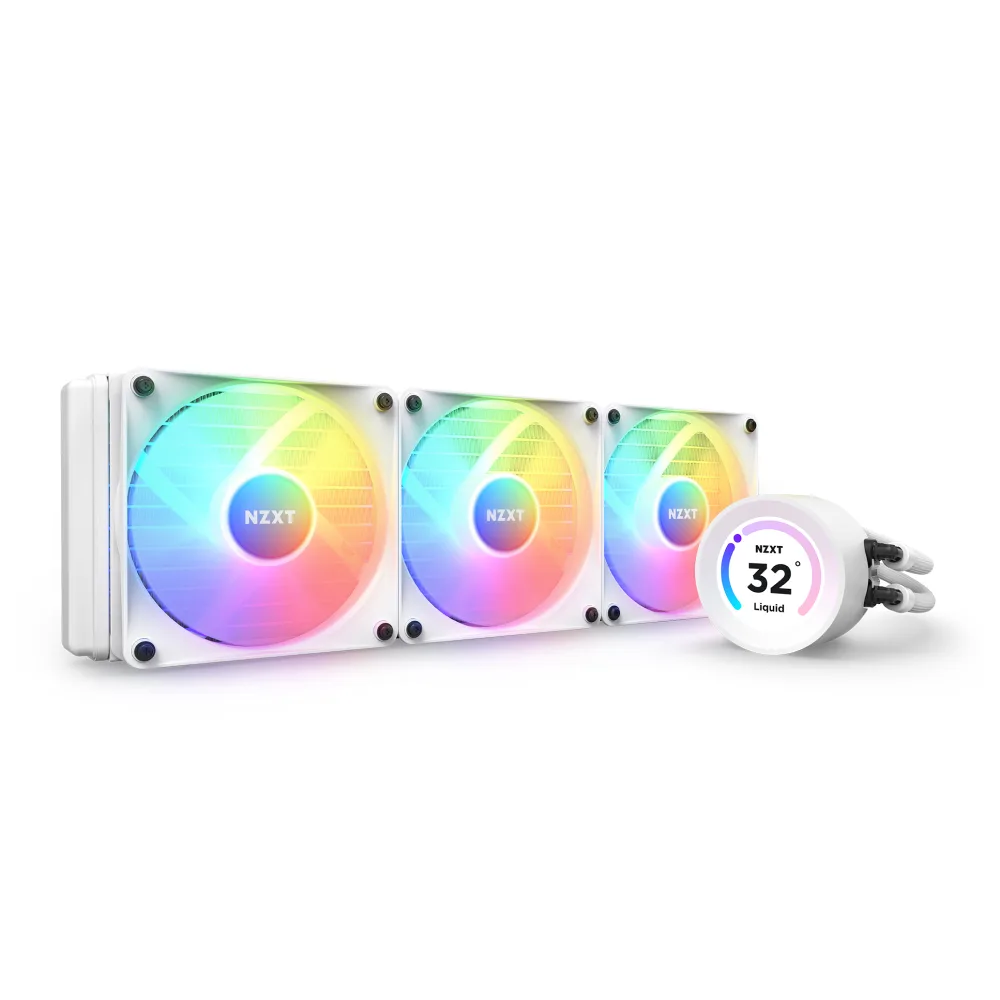 NZXT NZXT Kraken Elite RGB 360 RL-KR36E-W1 liquid cooler — product photo