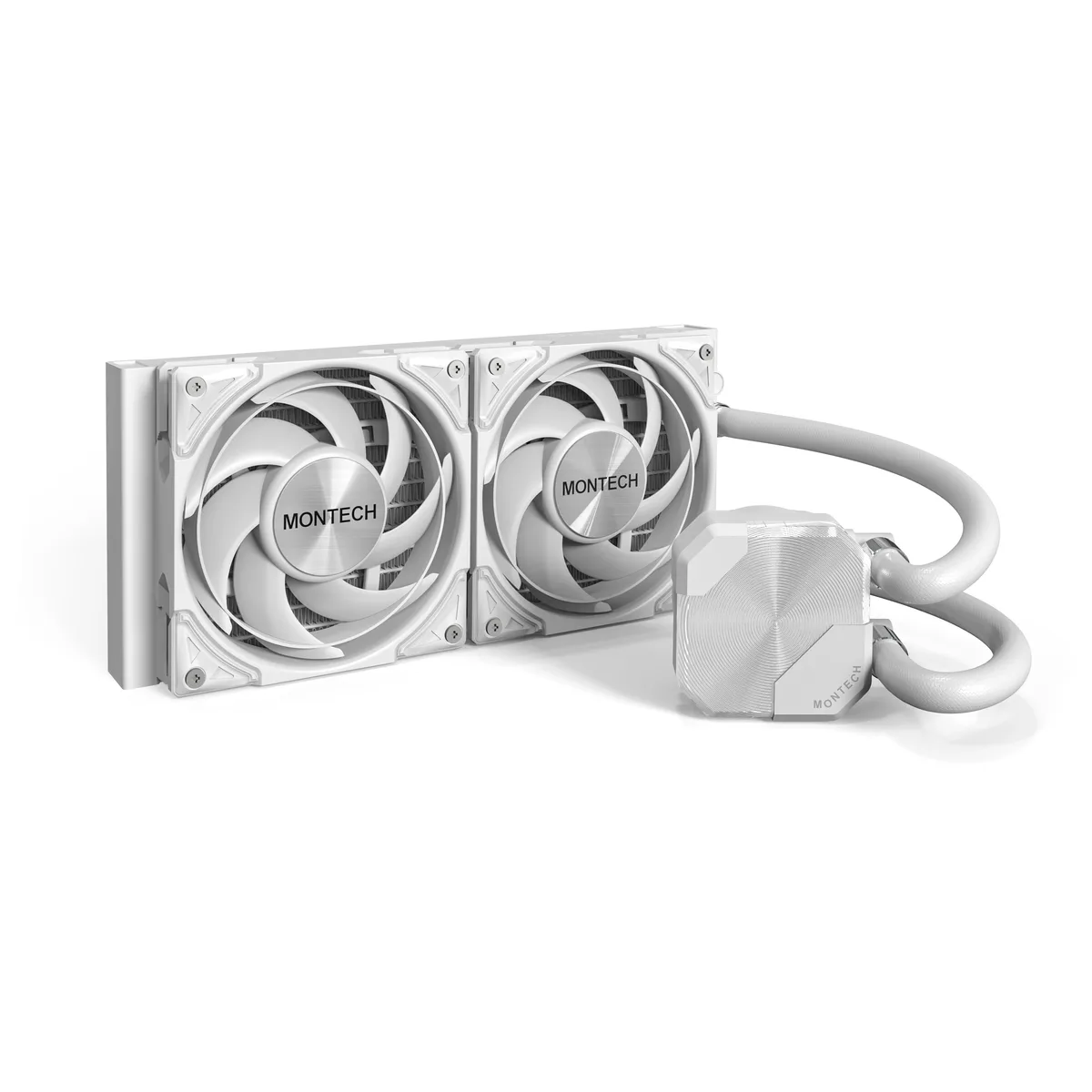 Montech Montech HyperFlow Silent 240 White liquid cooler — photo du produit
