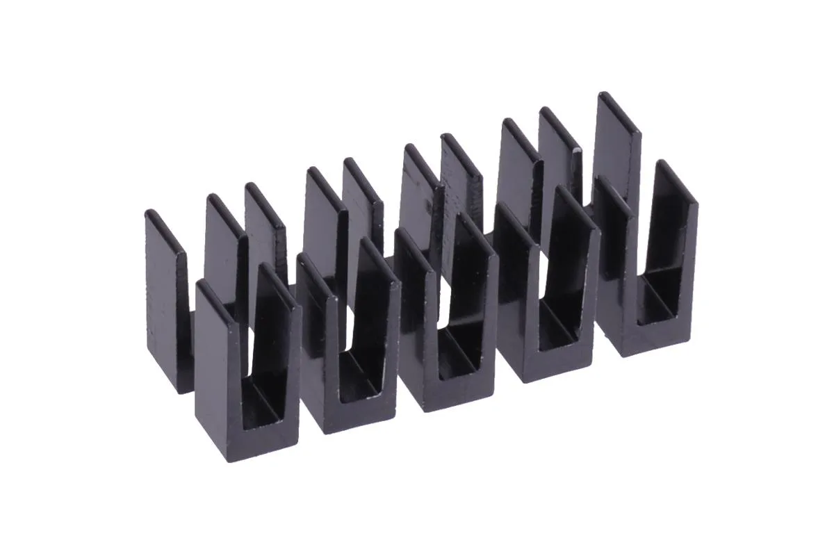 Alphacool Alphacool 19121 GPU heatsinks 7×7×15 mm black 10 pack — 商品照片