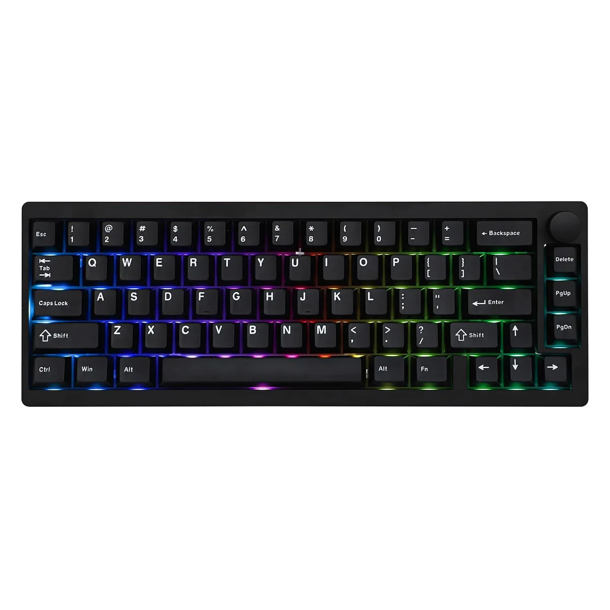 Epomaker Epomaker P65 65% Aluminum Gaming Keyboard (Black, Zebra Switch) — product photo