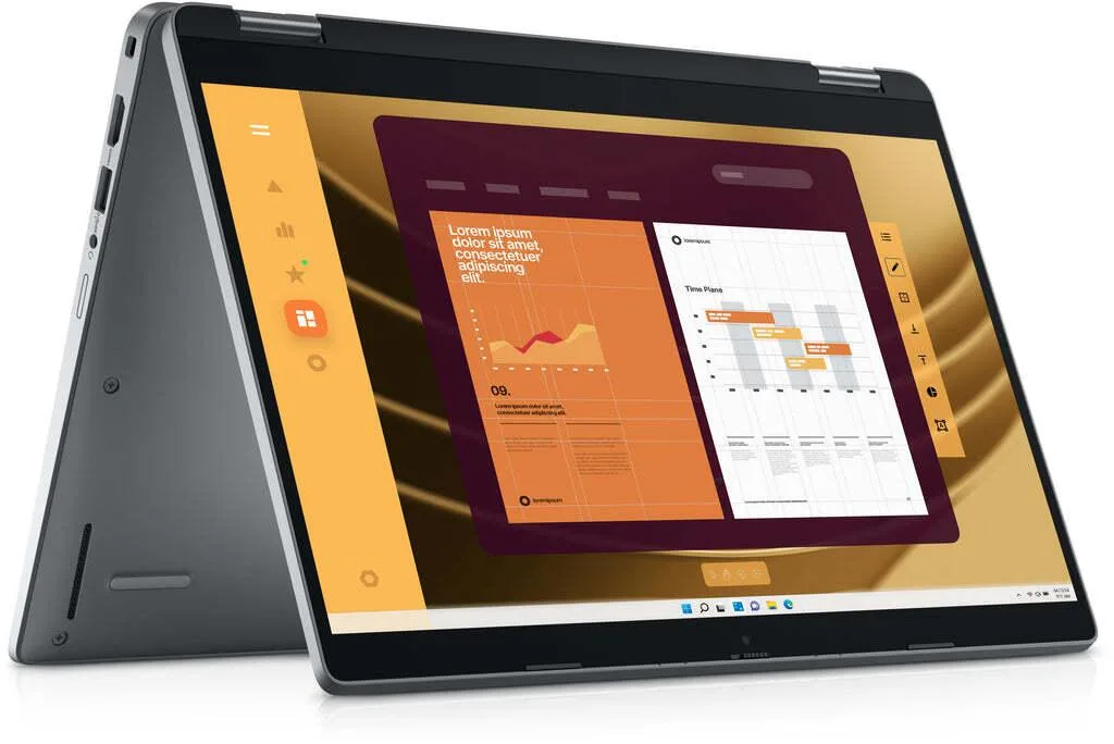 Dell Latitude 5350 13.3-inch 2-in-1 touchscreen laptop, grey finish