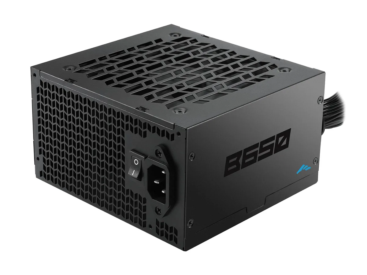 SAMA SAMA B650BK 650W ATX 3.1 power supply — product photo