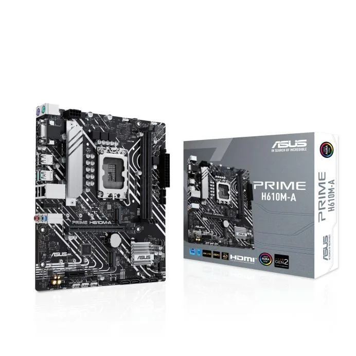 ASUS ASUS PRIME H610M-A Intel H610 LGA 1700 mATX motherboard DDR5 — product photo
