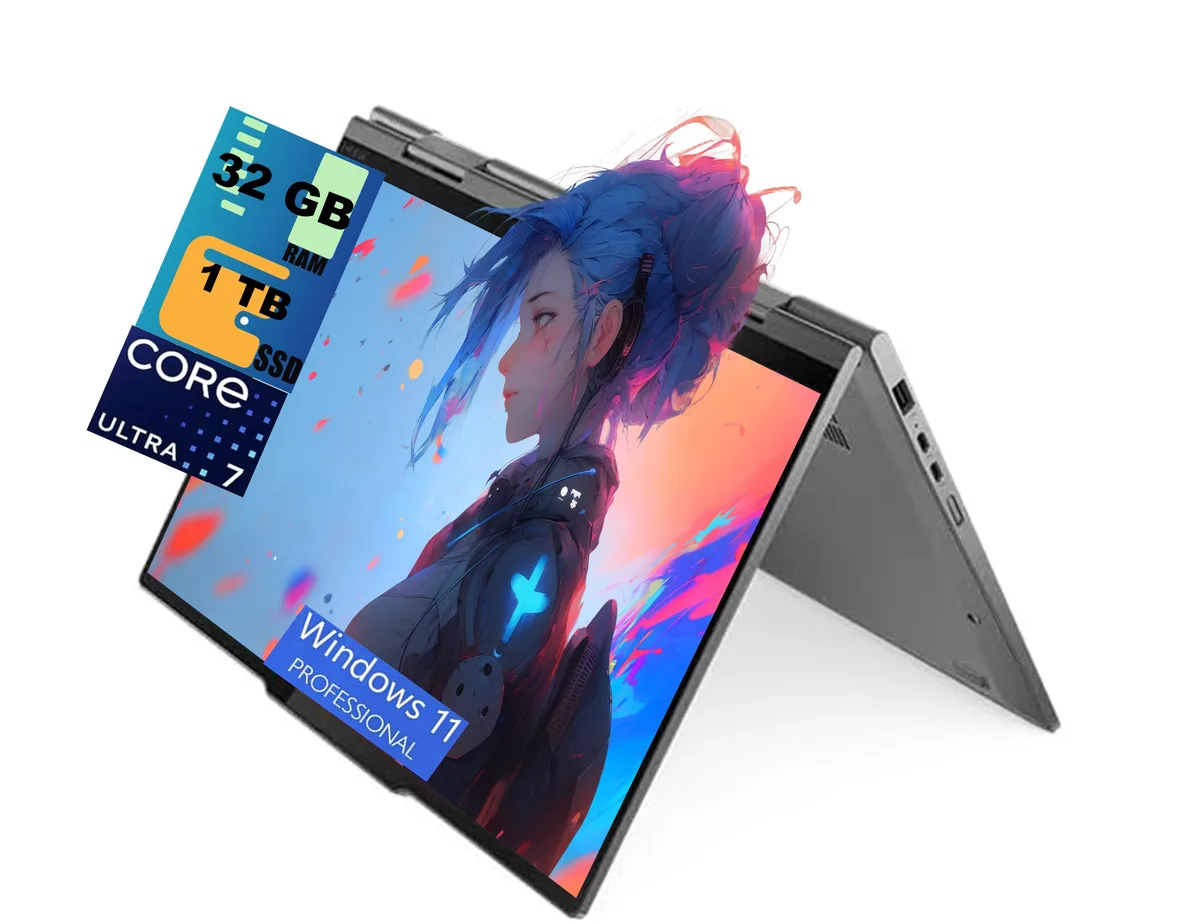Lenovo Lenovo ThinkPad X1 14 2-in-1 laptop 14" FHD+ touchscreen Core Ultra 7 258V 32GB DDR5 1TB — product photo
