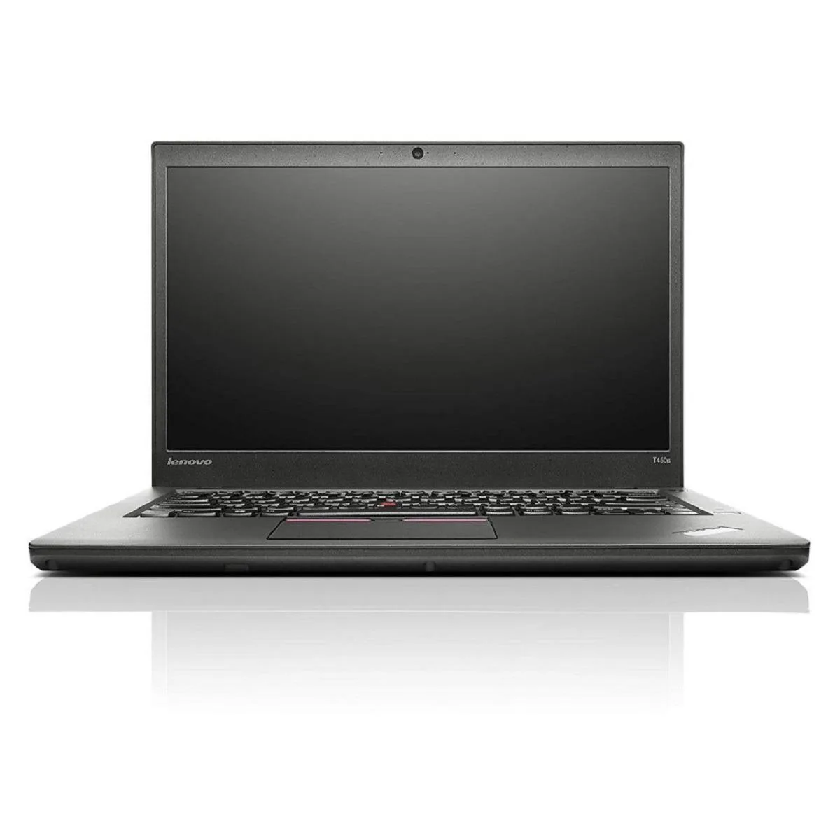 Black 14 inch ThinkPad T450s Ultrabook closed lid matte finish