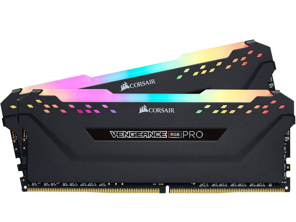 Corsair Corsair Vengeance RGB Pro CMW16GX4M2A2666C16 16GB (2x8GB) DDR4 2666 CL16 desktop RAM — product photo