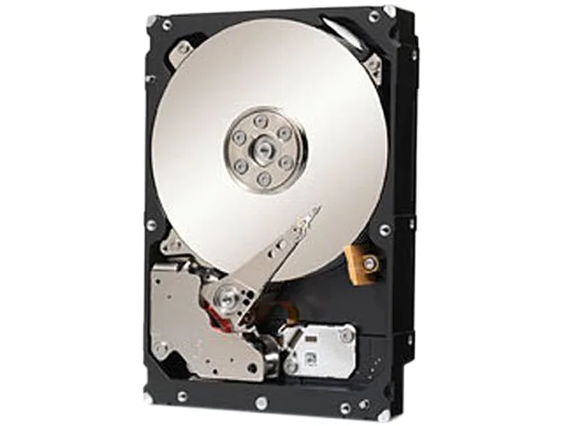 Silver 3.5 inch SATA hard drive bare unit