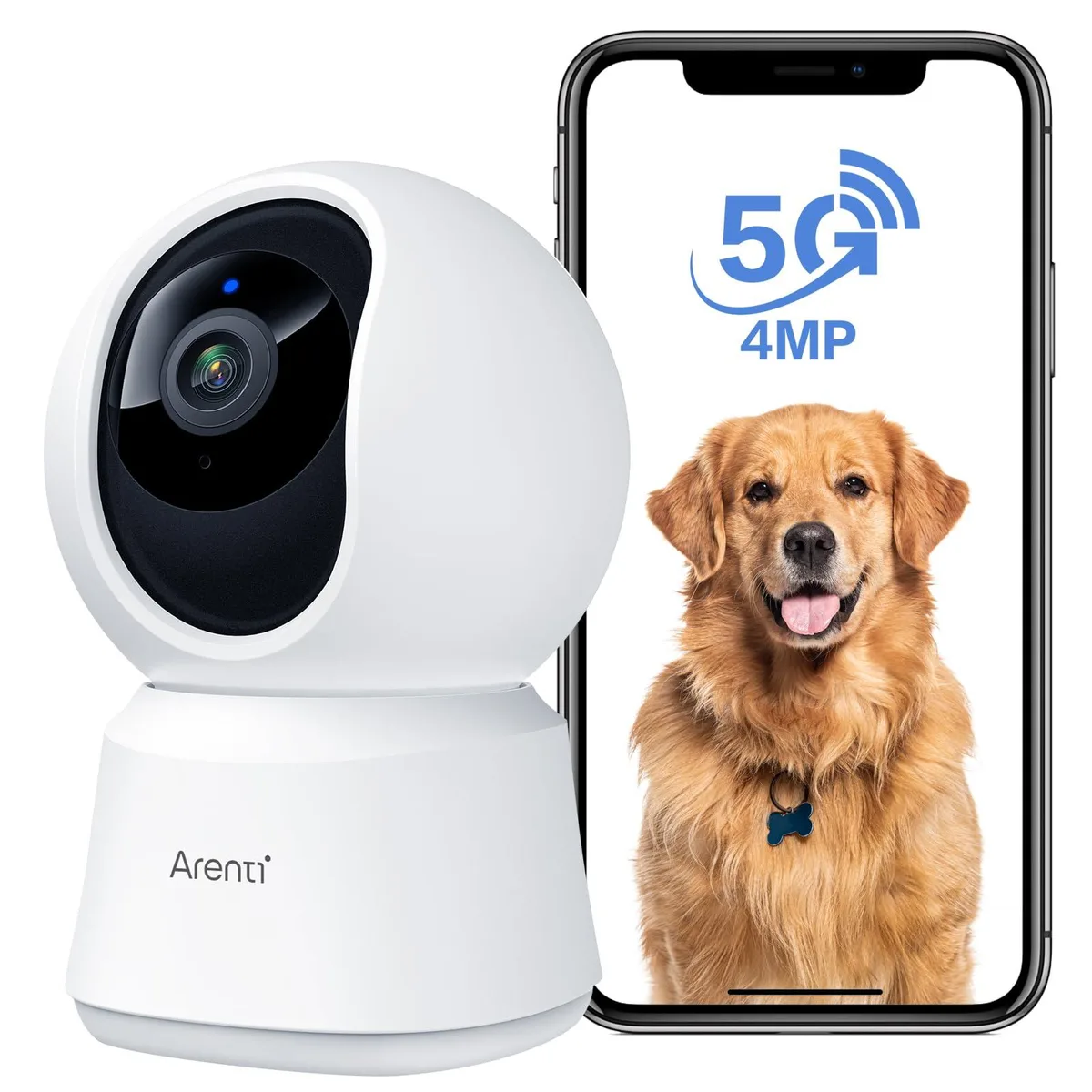  Clover P2Q 4MP Indoor Wireless Surveillance Camera — product photo