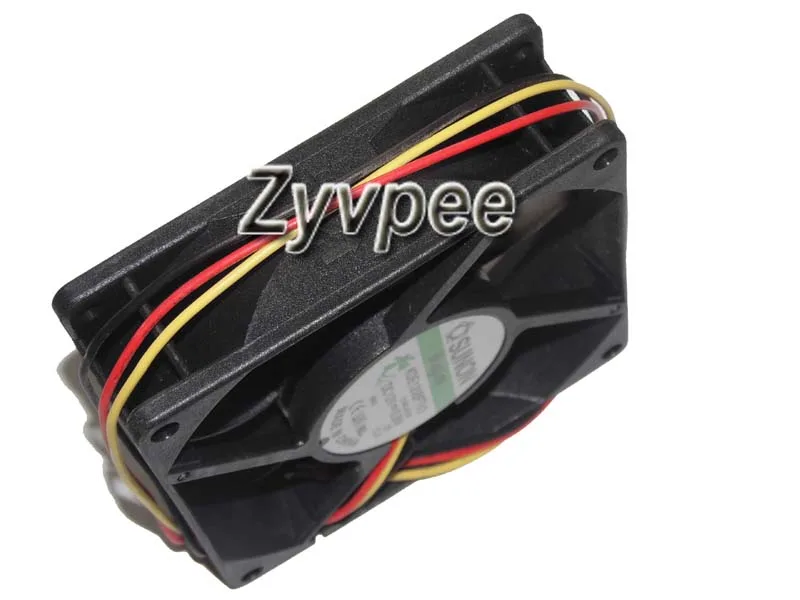 Zyvpee Zyvpee KDE1208PTV3 80×25 mm 12 V 3-pin case fan — foto do produto