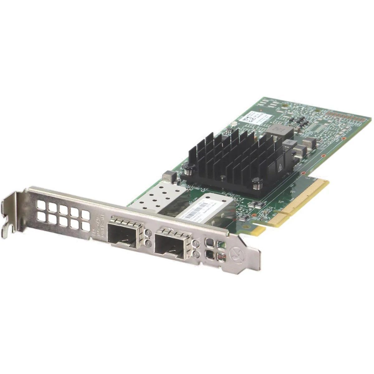 Full-height rack server network card with dual SFP28 ports