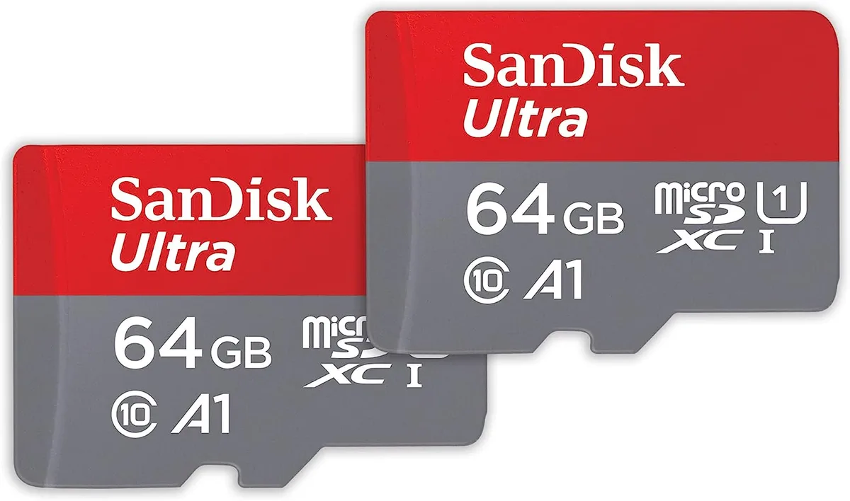 SanDisk SanDisk SDSQUAB-064G-GN6MT 128GB (64GB x 2) Ultra microSDXC memory card — صورة المنتج