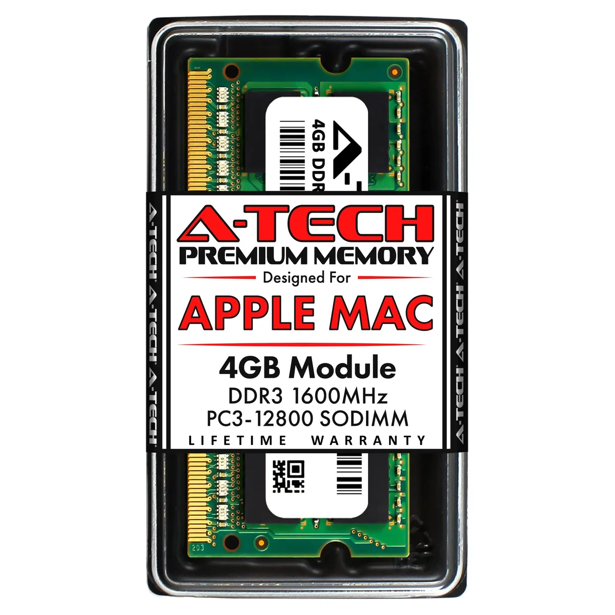 A-Tech A-Tech 4GB DDR3L 1600 SODIMM 204-Pin Mac Memory Upgrade — produktbilde