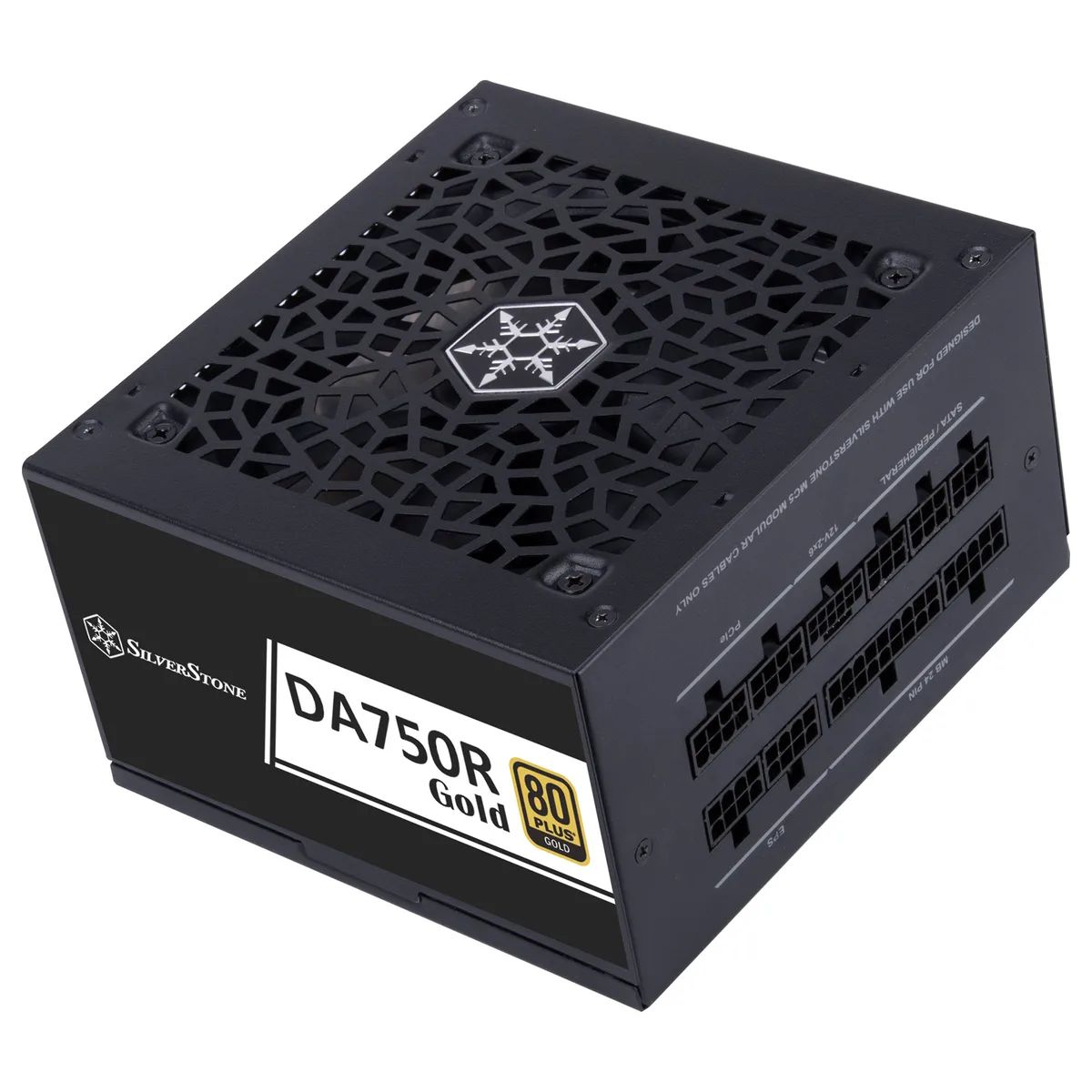 Silverstone Silverstone DA750R-GMA 750 W ATX 3.0 full modular gold power supply — product photo