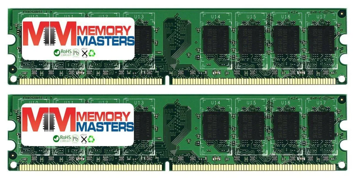 Simmtec, Inc Simmtec, Inc 1GB DDR2 800MHz PC2-6300/6400 240-Pin Non-ECC Desktop Memory — photo du produit