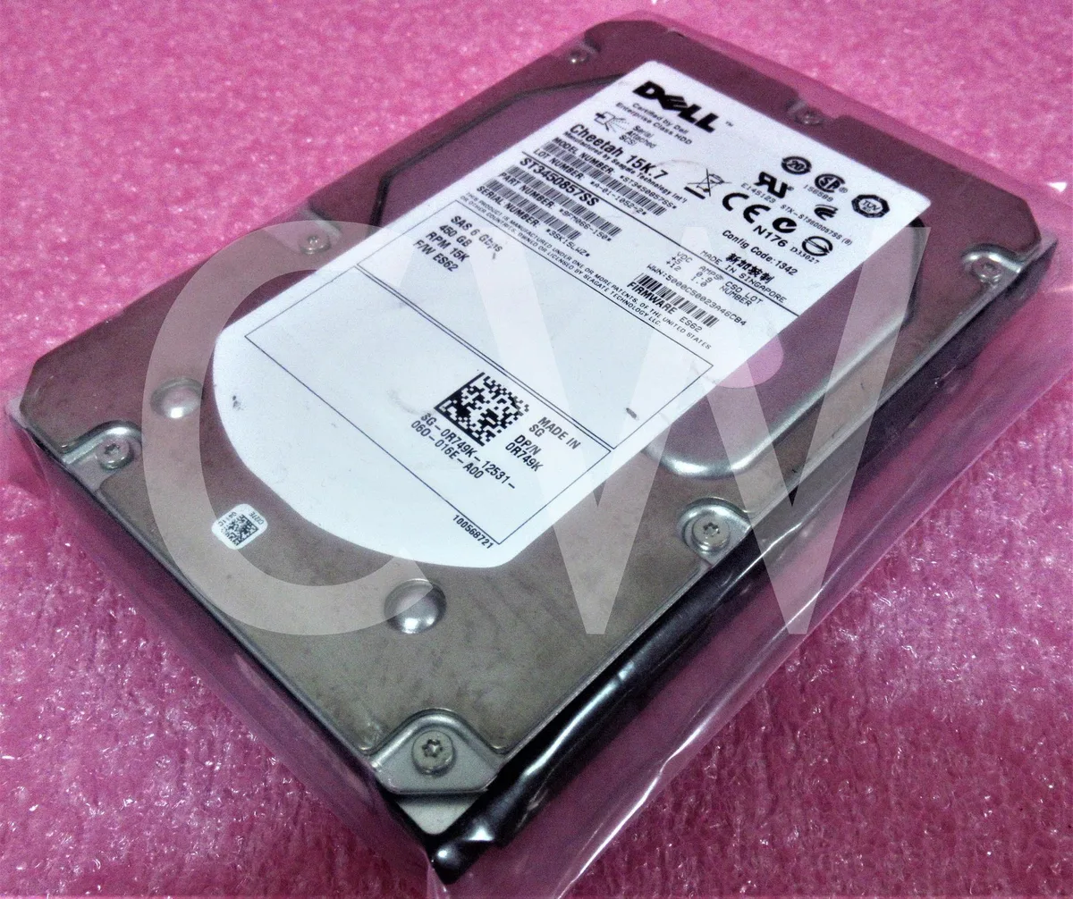 DELL DELL ST3450857SS 450GB 15K RPM 6Gb/s 3.5" SAS internal hard drive — 商品写真