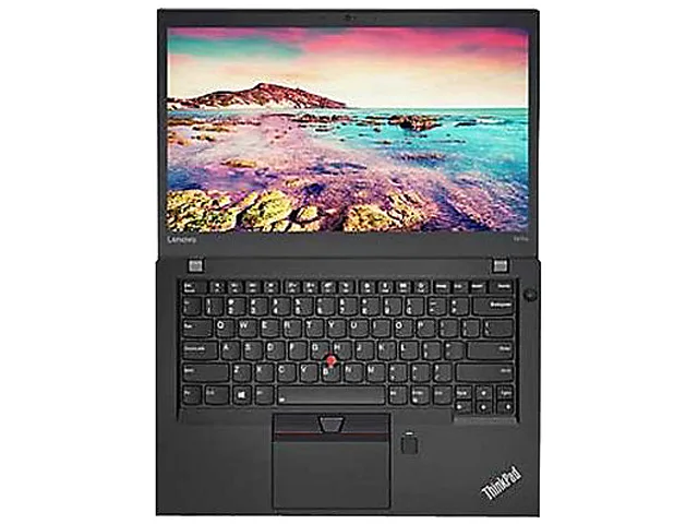 Black 14-inch ThinkPad laptop matte finish closed lid