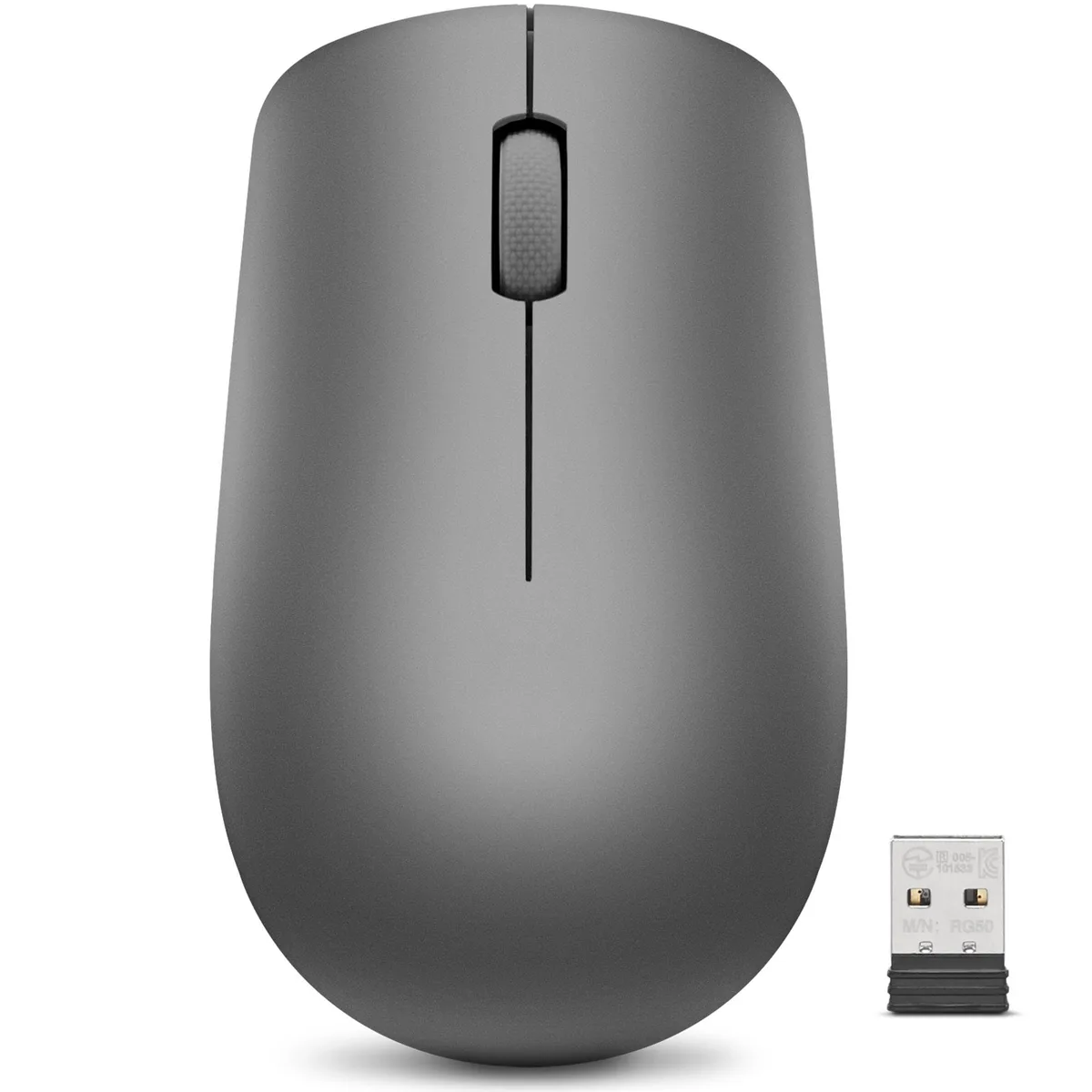 Lenovo 530 wireless mouse in graphite finish