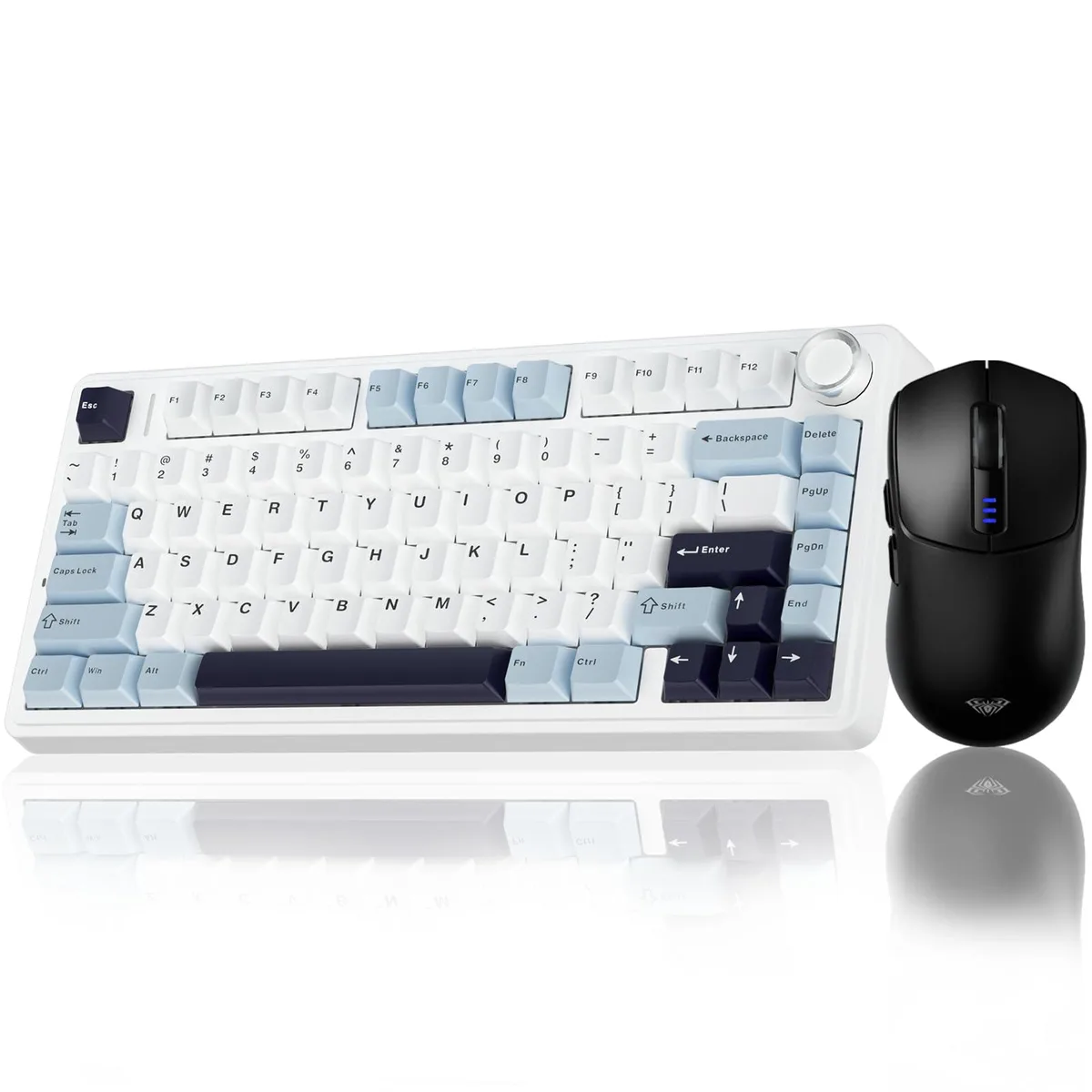 Vszerda Vszerda F75 75% Hot-Swappable Keyboard + SC580 Mouse Black — 商品写真