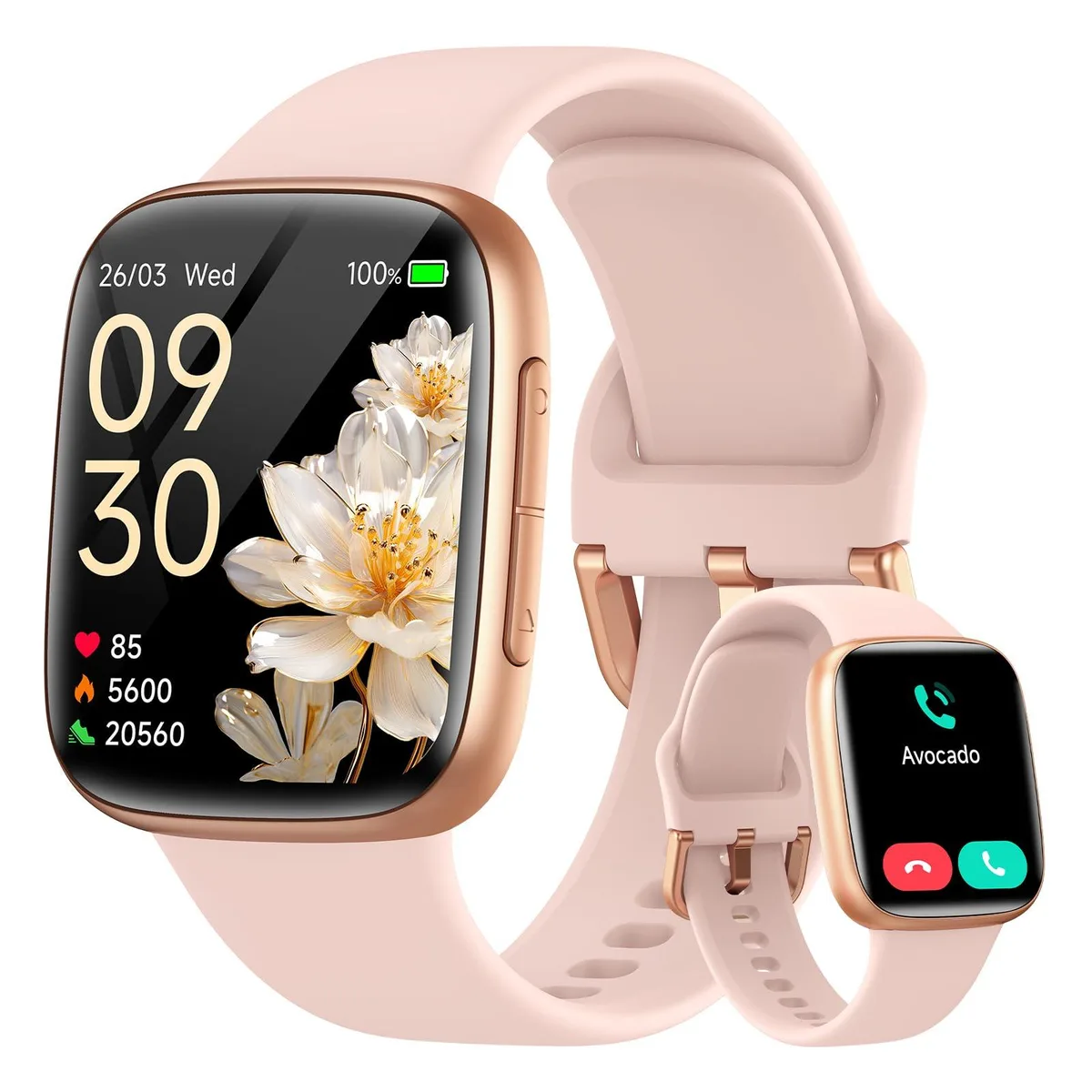  Gydom GTX20 Smart Watch 1.85" AMOLED Rose Gold — foto del prodotto