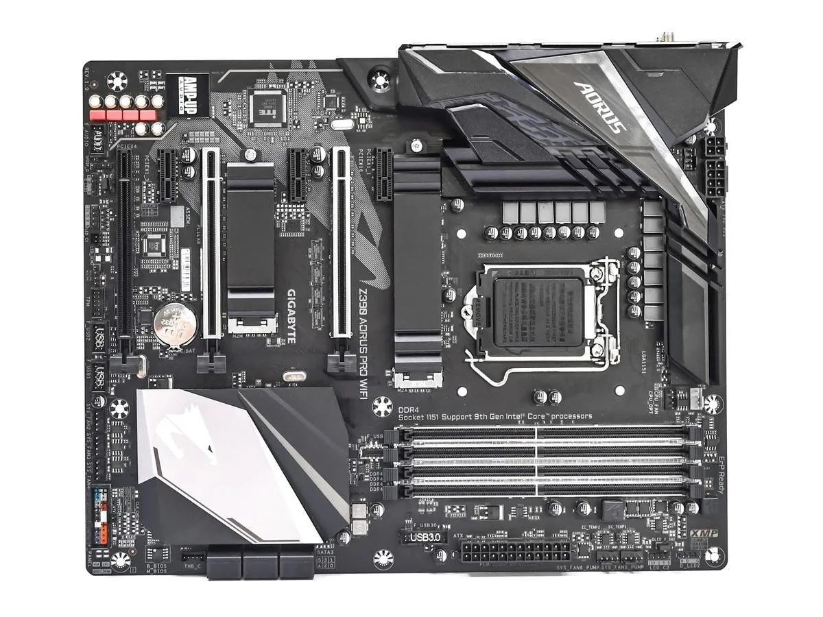 GIGABYTE GIGABYTE Z390 AORUS PRO WIFI LGA 1151 Intel Z390 DDR4 128GB ATX motherboard — product photo