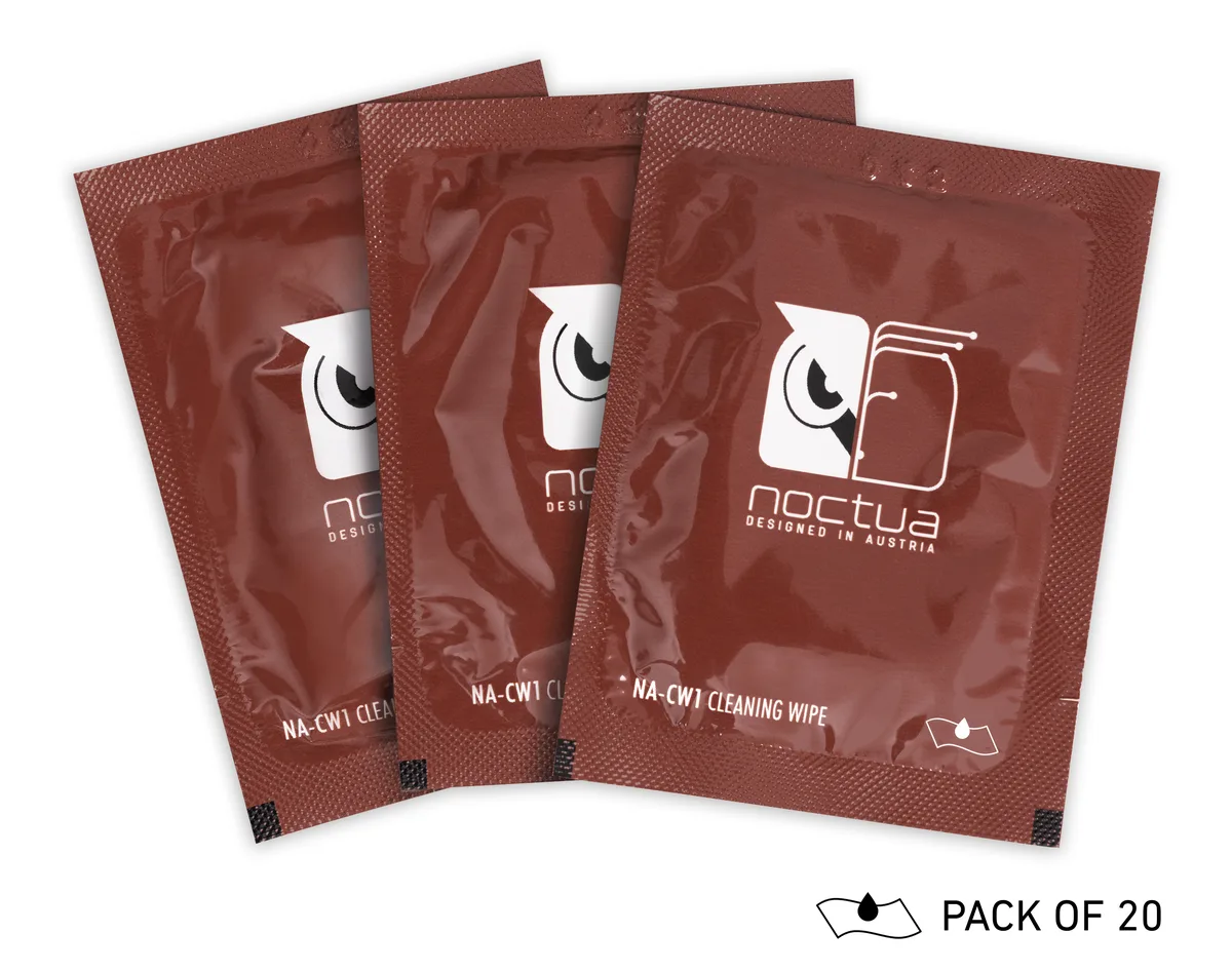 Noctua Noctua NA-SCW1 Cleaning Wipes 20 Pack — 제품 사진