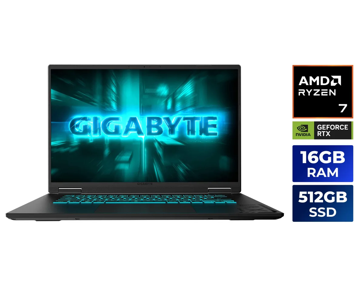 GIGABYTE GIGABYTE GAMING A16 5VHP3US893SH gaming laptop — product photo