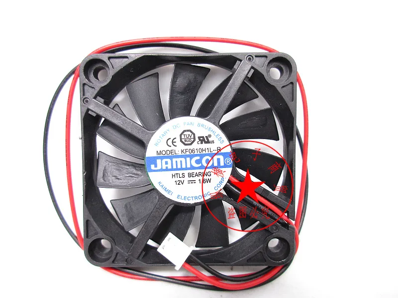 Zyvpee Zyvpee KF0610H1L-R 60×10mm 2-pin DC case fan — صورة المنتج