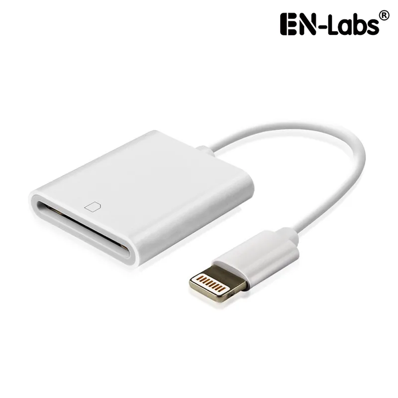EN-Labs EN-Labs 8PINCRSD Lightning SD Card Reader White — Produktfoto