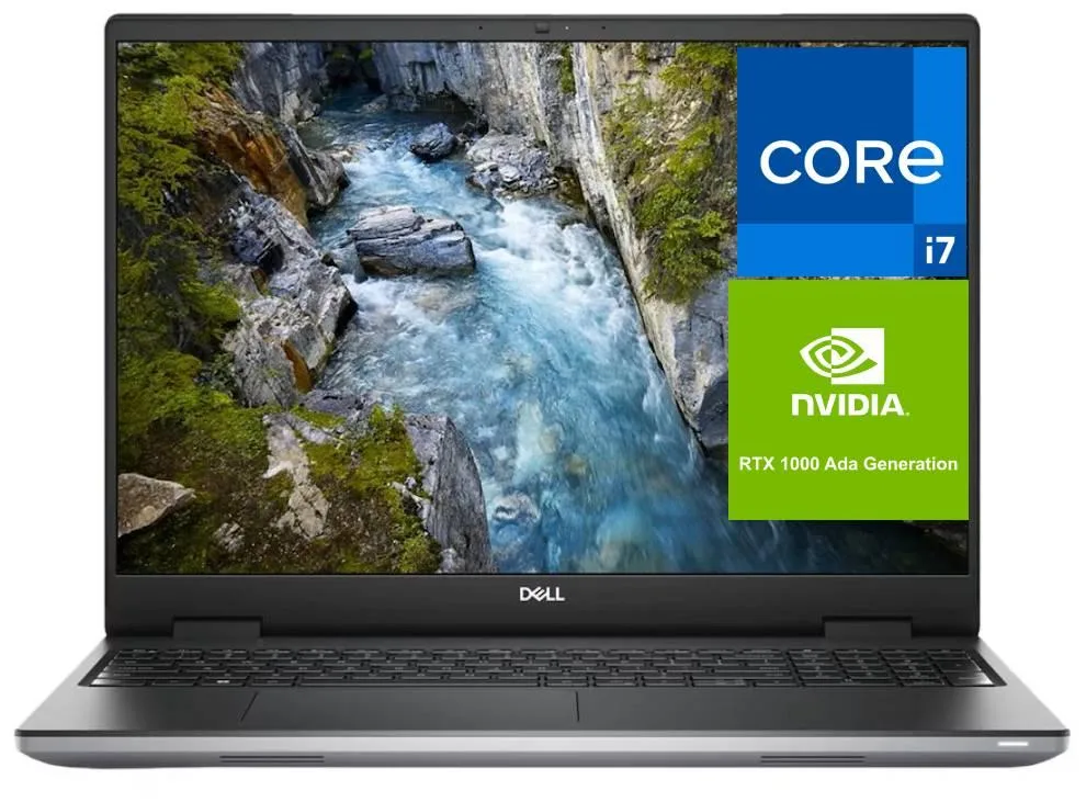 DELL DELL Precision 7680 business laptop i7-13850HX 64GB 2TB RTX 1000 16 FHD+ Grey — 商品写真