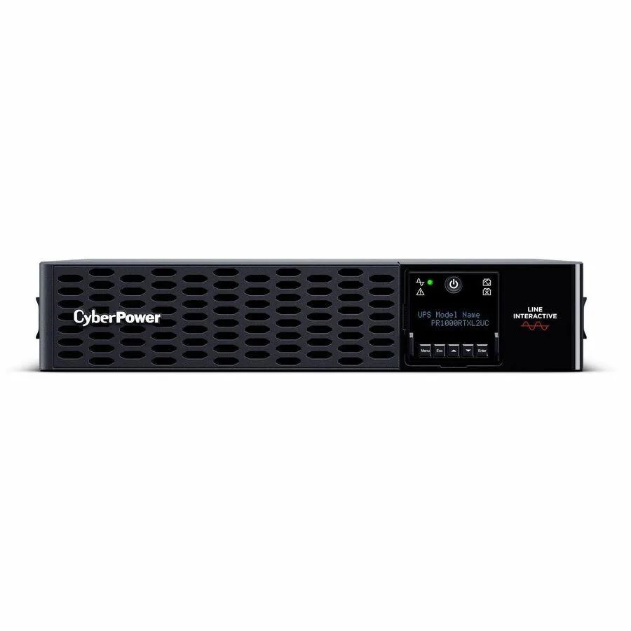 CyberPower CyberPower PR1000RTXL2UC UPS 1000VA/1000W 120V 2U Rack/Tower 8 Outlets — 商品写真