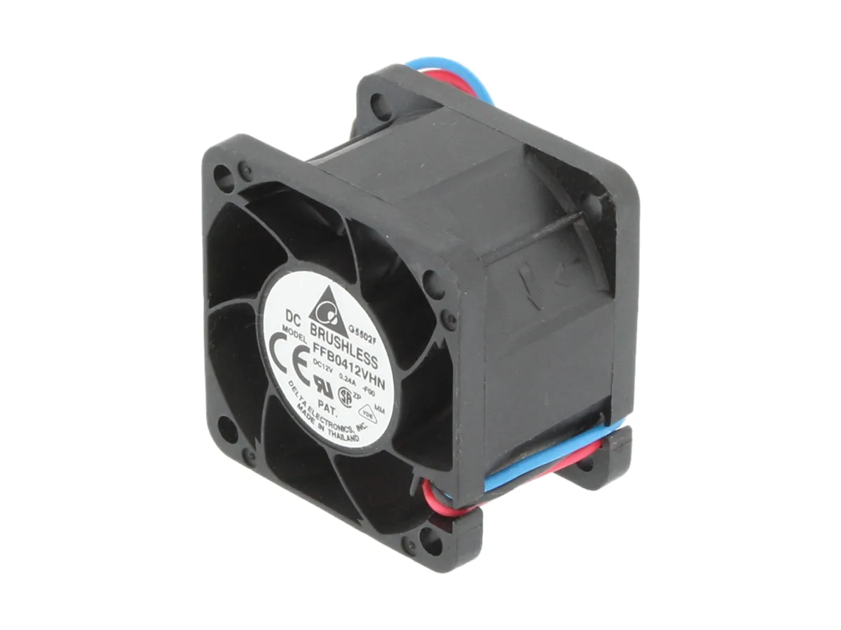 1ST PC CORP. 1ST PC CORP. FFB0412VHN-F00 40mm case fan 9500 RPM 15.79 CFM dual ball 45 dBA 3-pin 12V non-LED — ürün fotoğrafı