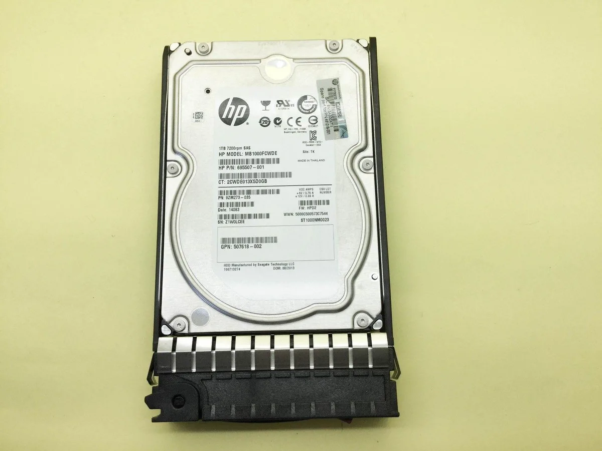 HP HP 461289-001 1TB 7.2K SAS 3.5" internal hard drive — صورة المنتج