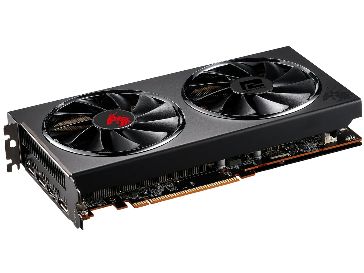PowerColor PowerColor 5600XT 6GBD6-3DHR/OC graphics card — photo du produit