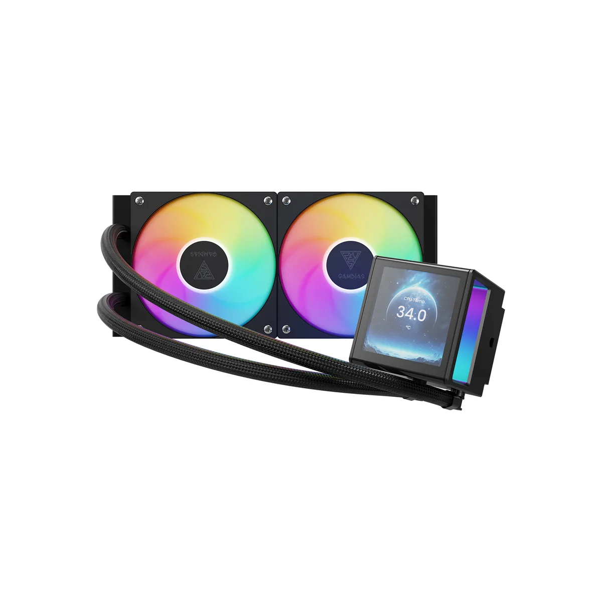 GAMDIAS Technology GAMDIAS Technology GD-CHIONE P5-240 liquid cooler — product photo