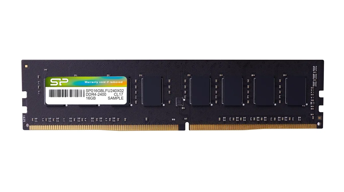Silicon Power Silicon Power 16GB DDR4 2400MHz CL17 1.2V 288-pin desktop RAM — photo du produit