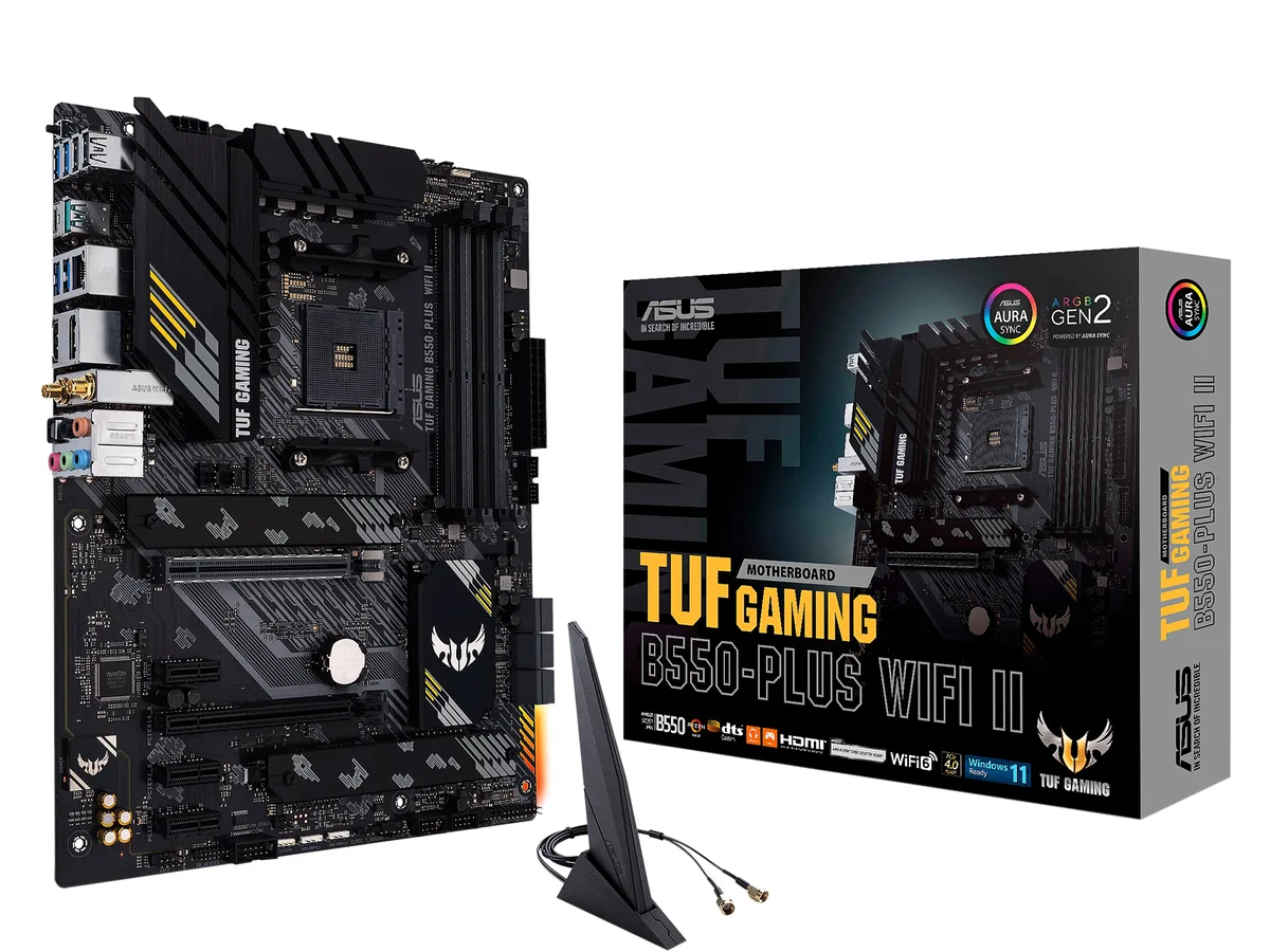 ASUS ASUS TUF GAMING B550-PLUS WIFI II AMD motherboard — product photo