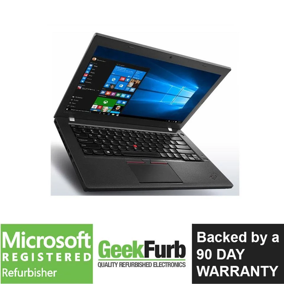 Black ThinkPad T460 laptop, 14 inch touchscreen, matte finish