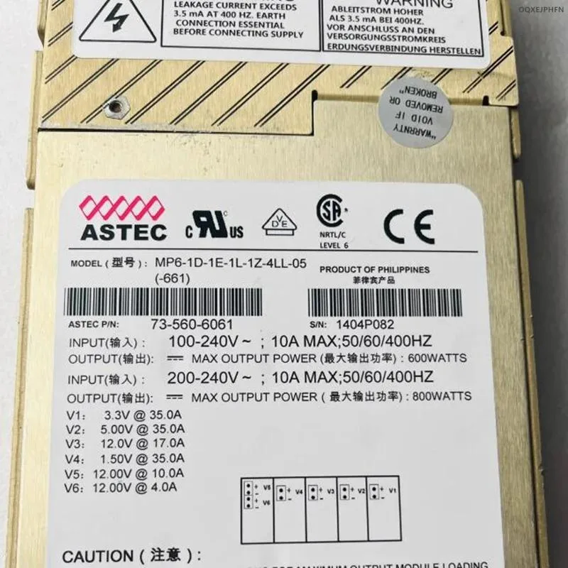 KHACHIMO KHACHIMO 800W ATX Power Supply MP6-1D-1E-1L-1Z-4LL-05 73-560-6061 — product photo