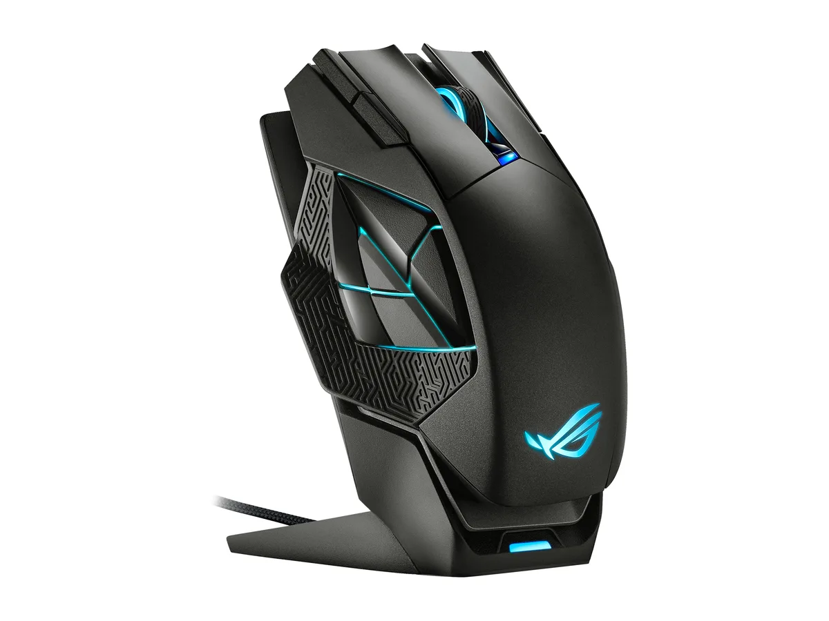 ASUS ASUS 90MP0220-BMUA00 ROG Spatha X gaming mouse 19000 dpi 12 buttons — 제품 사진