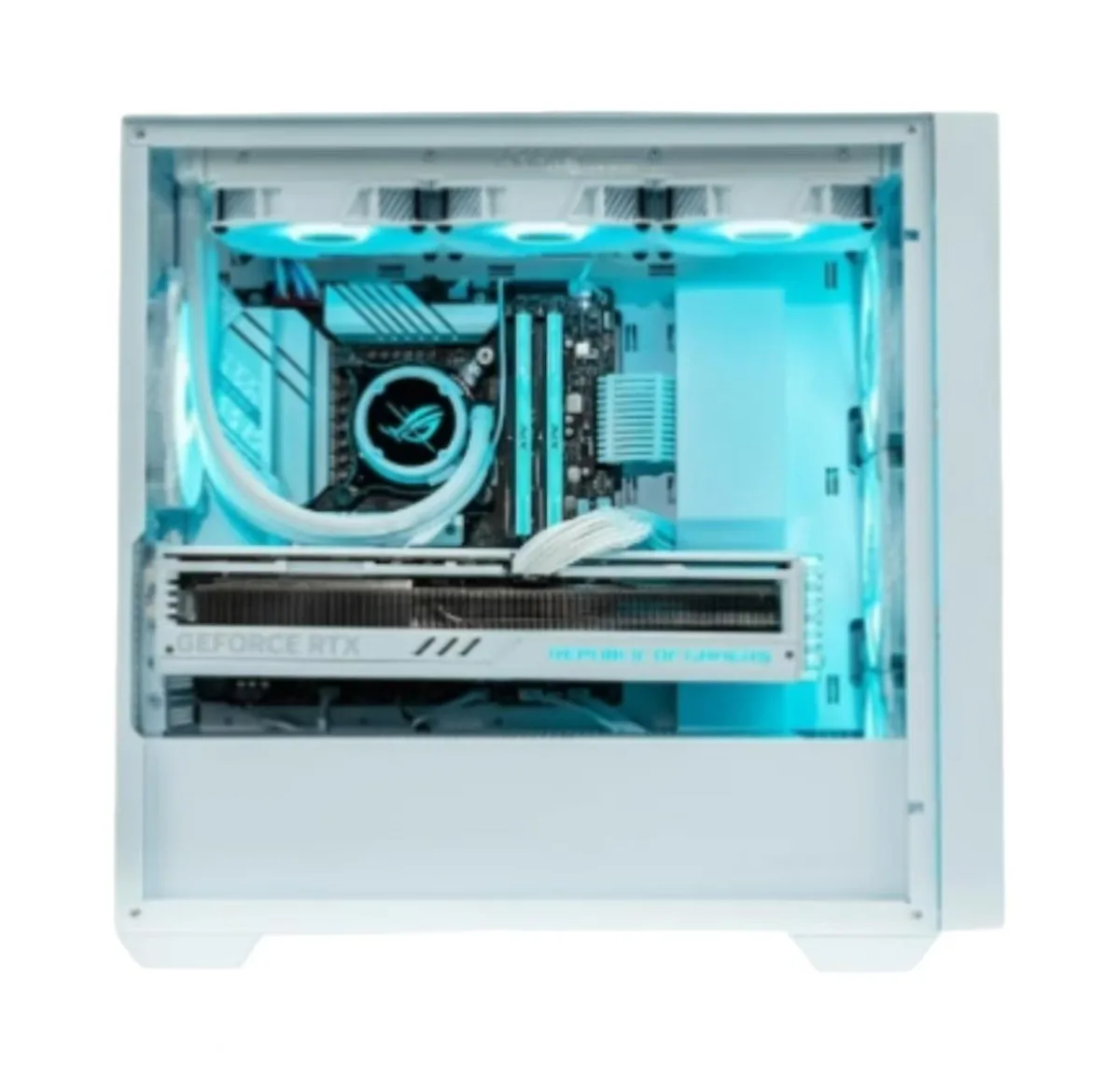 ASUS ASUS A21 Mid-Tower PC Case Light & Shadow White — zdjęcie produktu
