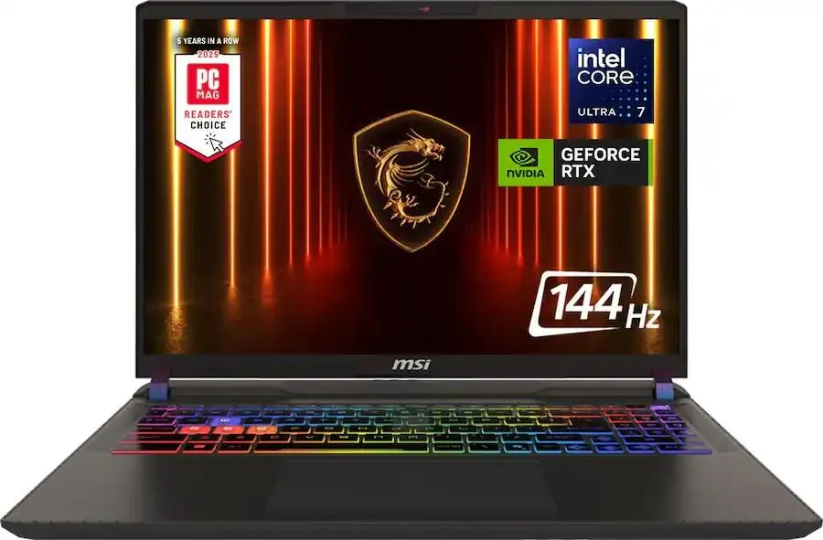 Cosmo Gray gaming laptop, 16 inch form factor, matte finish