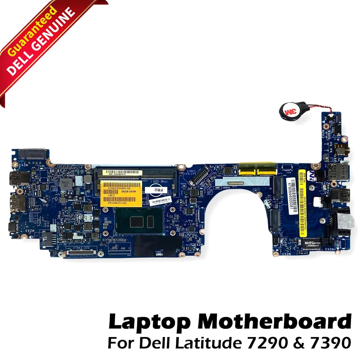 DELL DELL Latitude 7290 Motherboard i3-7130U DDR4 2.70GHz 4H2MK — photo du produit