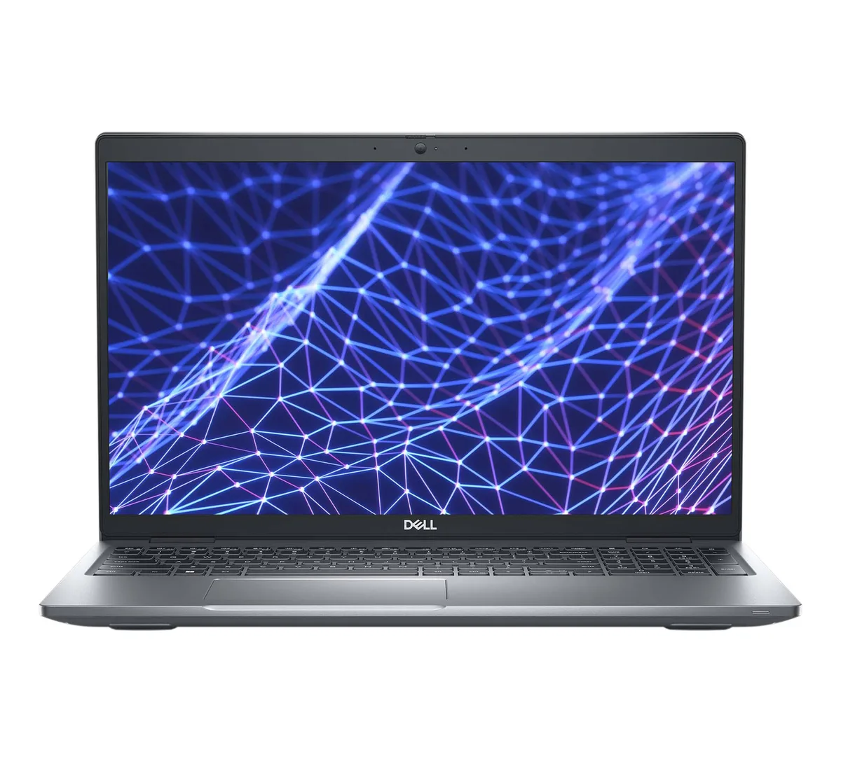 Dark gray Dell 5530 laptop, thin light clamshell, excellent condition