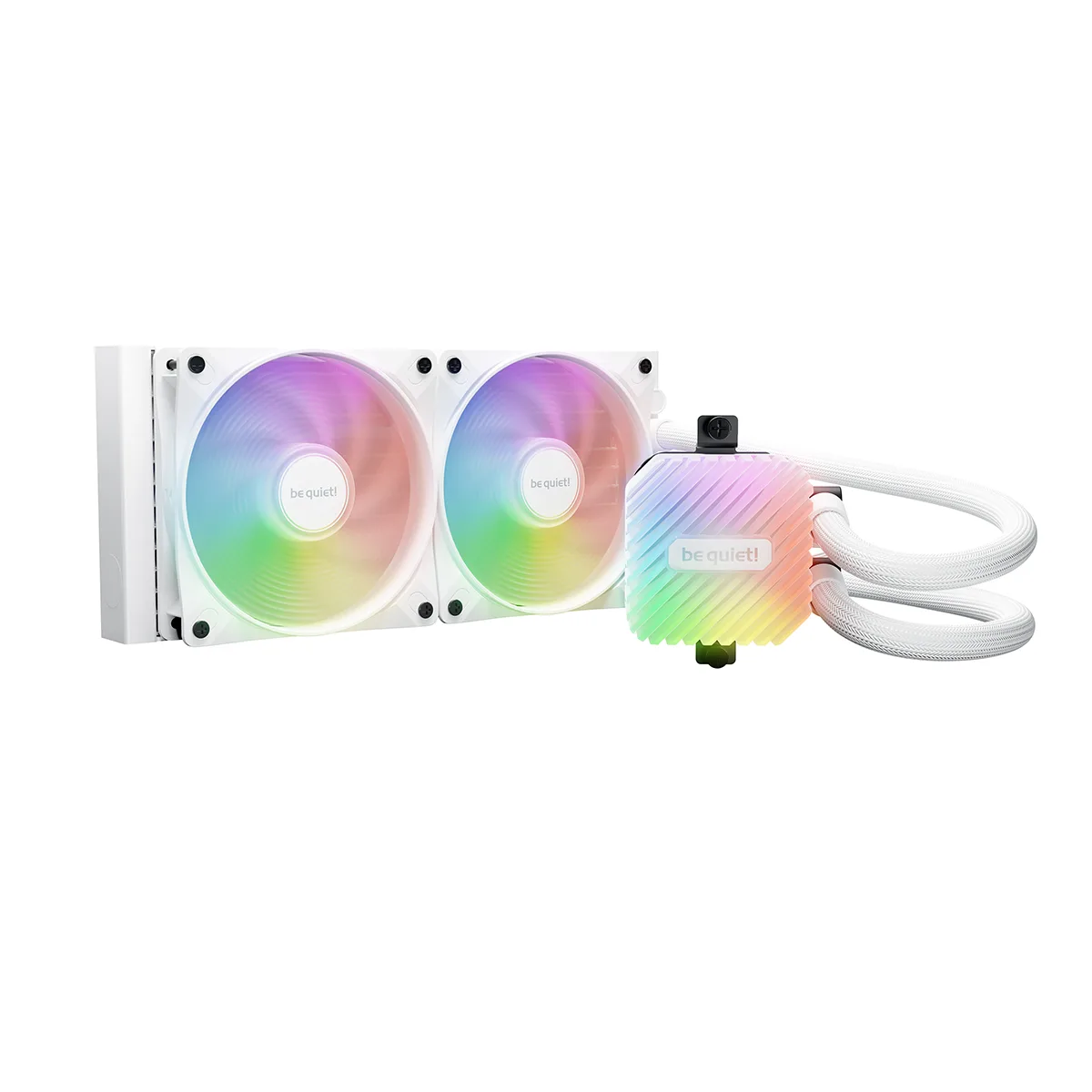 be quiet! be quiet! Light Loop 240mm White liquid cooler BW021 — product photo