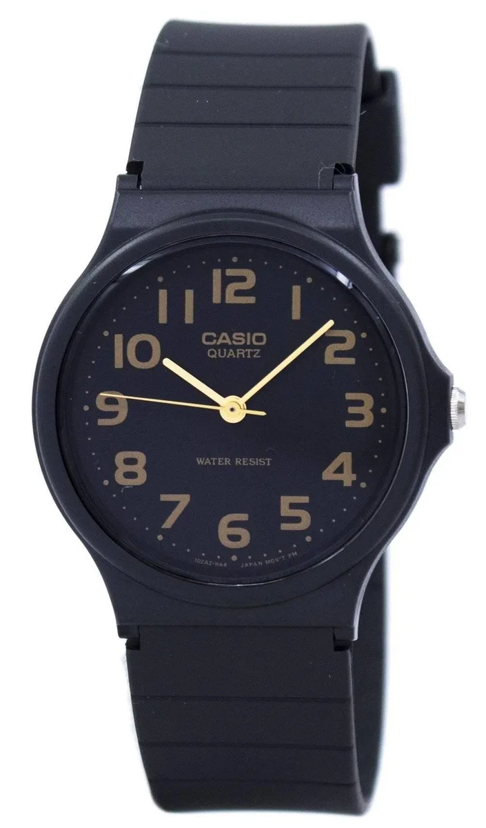 CASIO CASIO MQ-24-1B2LDF Quartz Watch Black Dial Resin 34.00 mm 50m — product photo