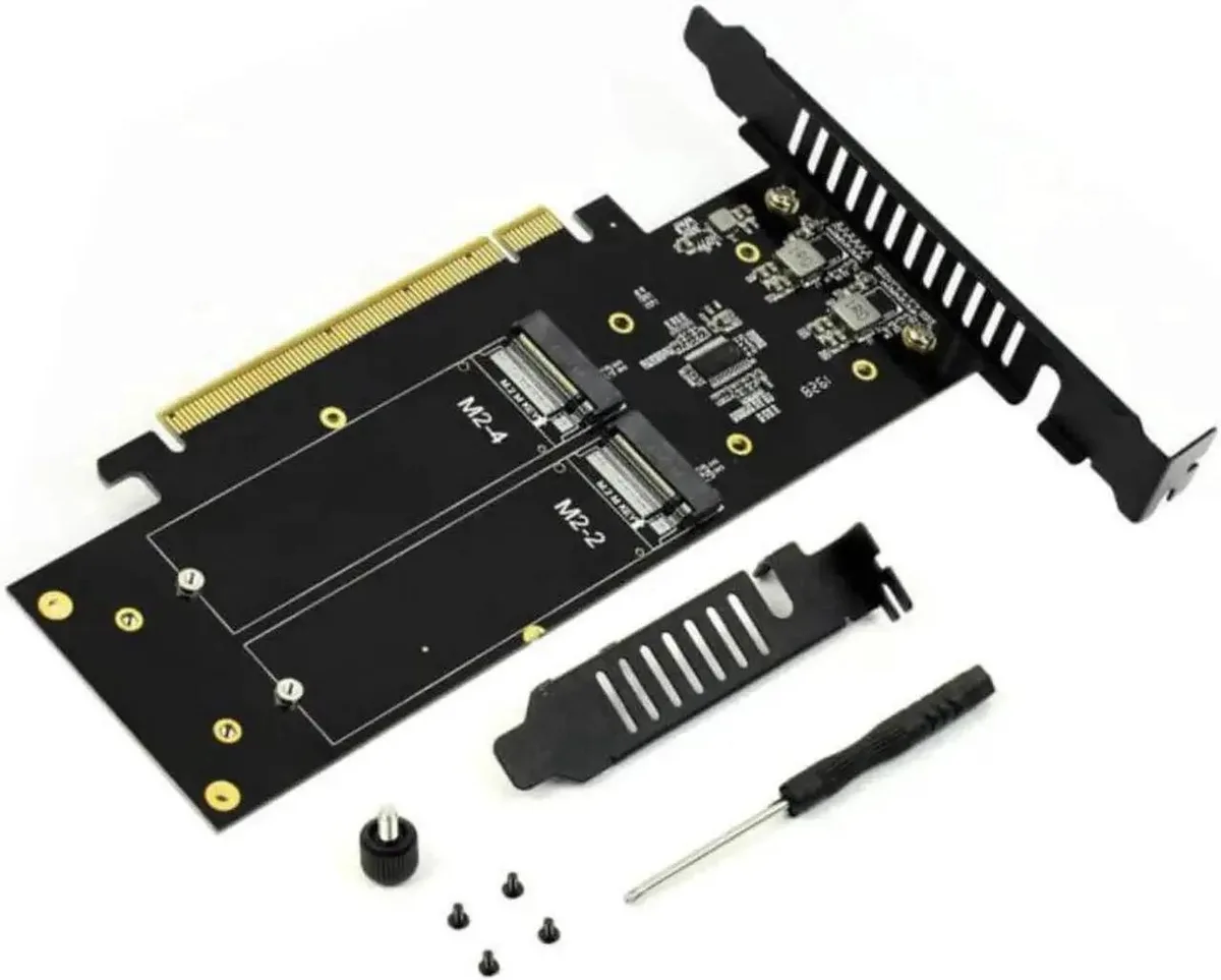 Vszerda Vszerda M.2 X16 to 4X PCIe 4.0 Expansion Card — fotografie produktu