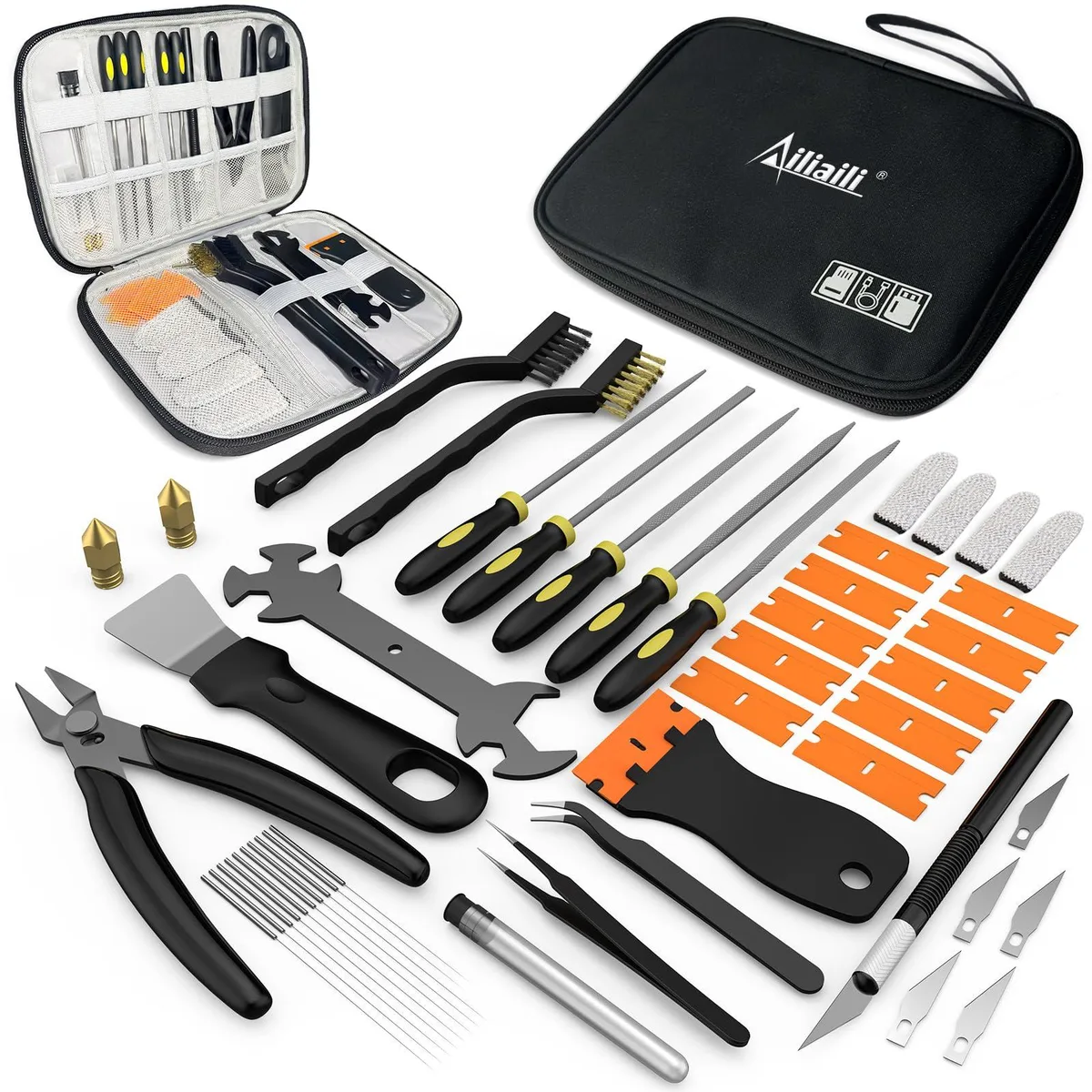 ailiaili 3PD-A 45PCS 3D Printer Tools Kit — photo du produit