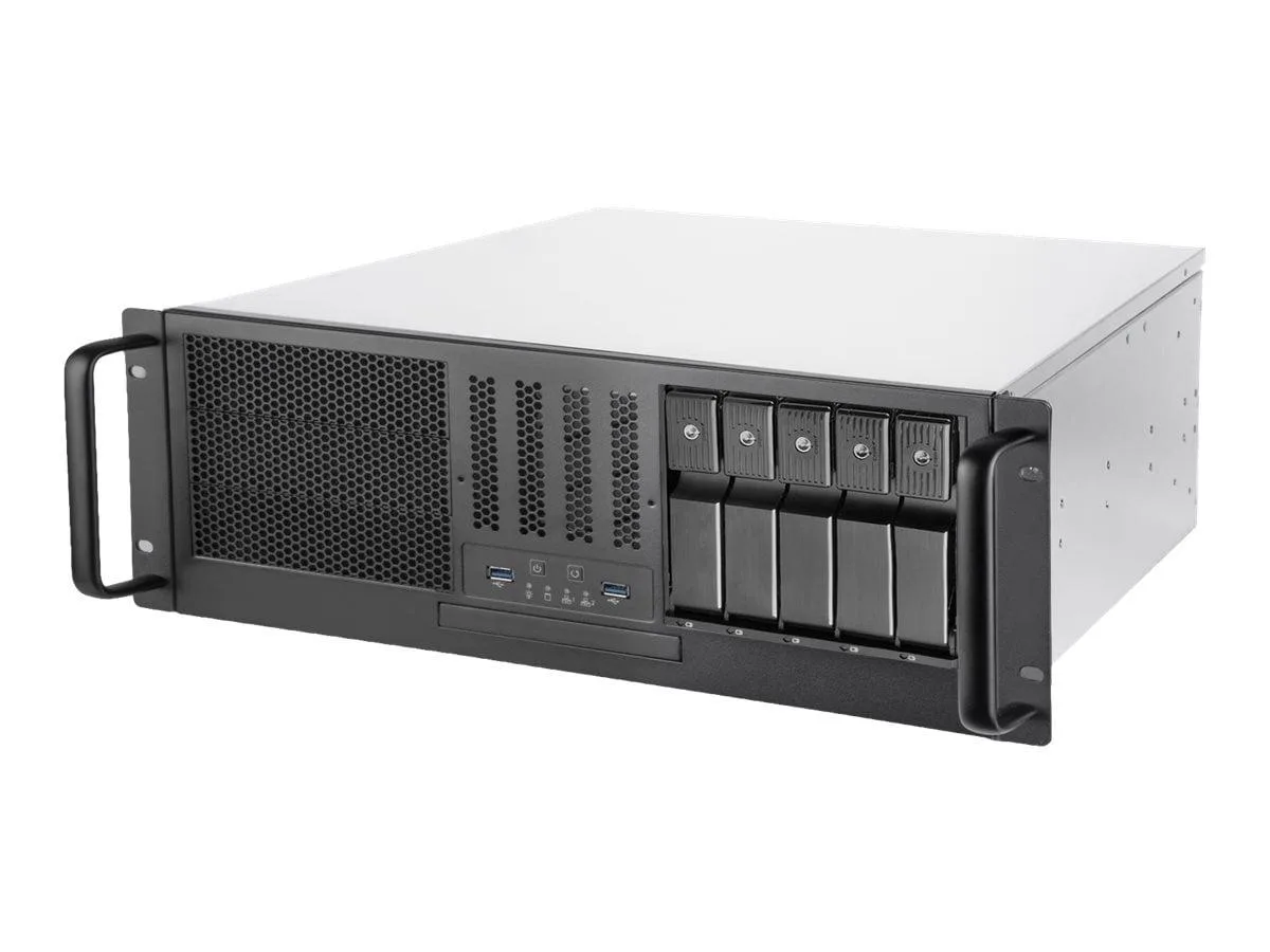Silverstone Silverstone RM41-H08 4U Rackmount Server Chassis Silver — fotografia produktu