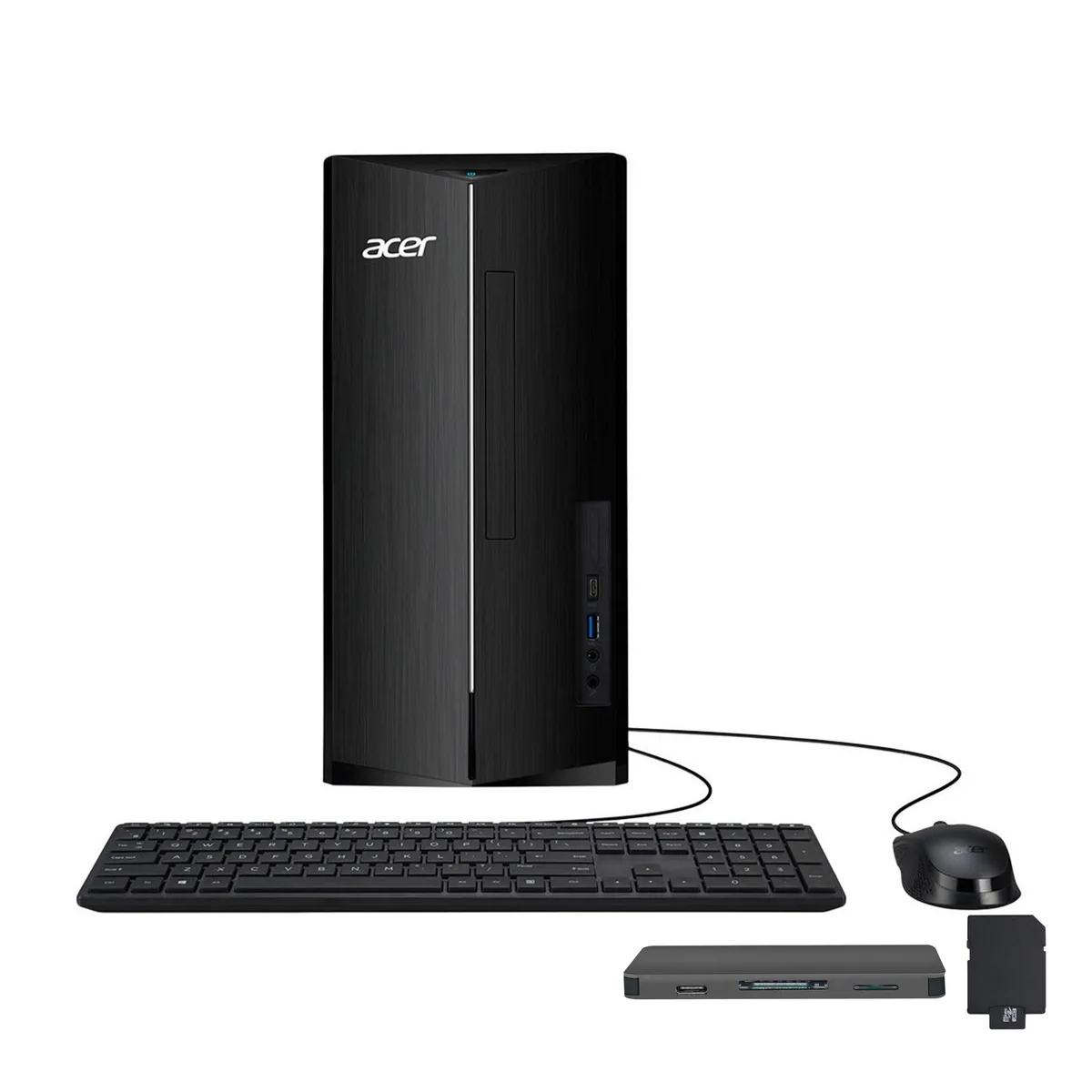 Acer America Acer America Aspire Desktop Intel Core i5-14400 32GB DDR5 2.16TB Windows 11 Black — photo du produit