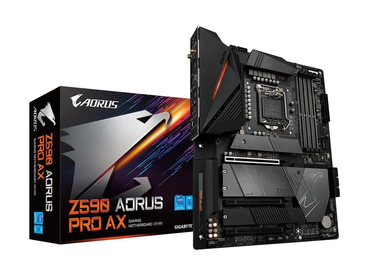 GIGABYTE GIGABYTE Z590 AORUS PRO AX Intel motherboard — product photo